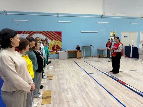 «Нежность» халыкка социаль хезмәт күрсәтү үзәге хезмәткәрләре ГТО нормативларын тапшырды