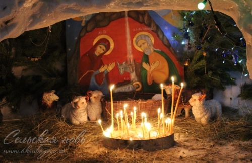 Православные Аксубаева встретили Рождество Христово