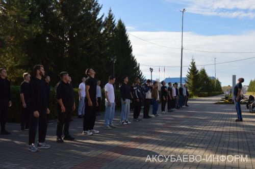 Аксубай призывниклары ГТО нормативларын тапшырдылар