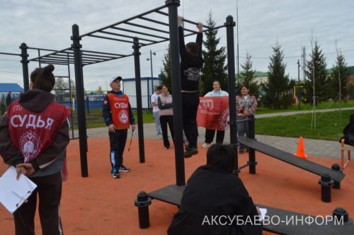 Аксубай призывниклары ГТО нормативларын тапшырдылар