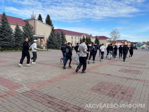 Аксубай призывниклары ГТО нормативларын тапшырдылар
