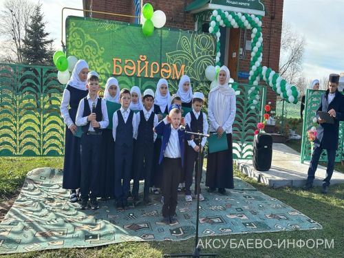 Аксубай районында яңартылган мәчетне ачу тантанасы булды