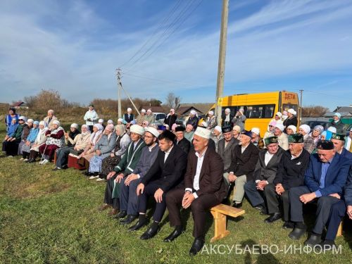 Аксубай районында яңартылган мәчетне ачу тантанасы булды