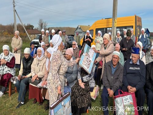 Аксубай районында яңартылган мәчетне ачу тантанасы булды