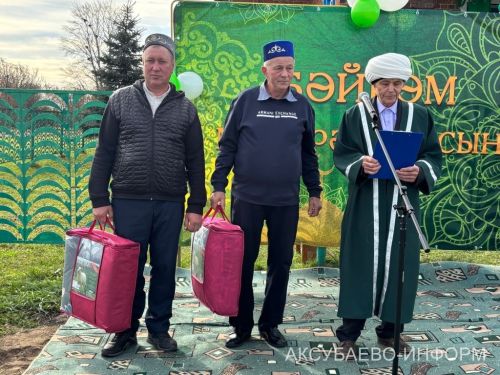 Аксубай районында яңартылган мәчетне ачу тантанасы булды