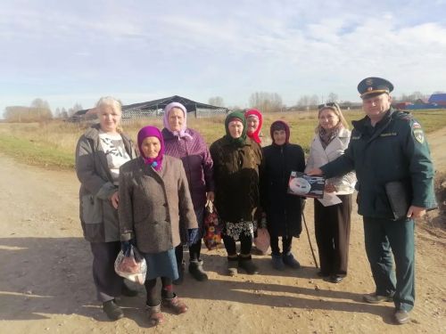 В Аксубаевском районе проверяют пожарную безопасность пожилых жителей