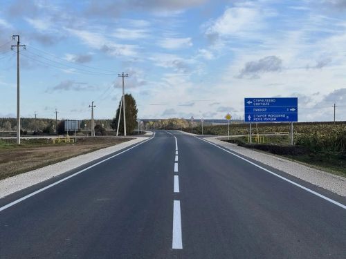 В Аксубаевском районе отремонтирована ключевая дорога к двум селам