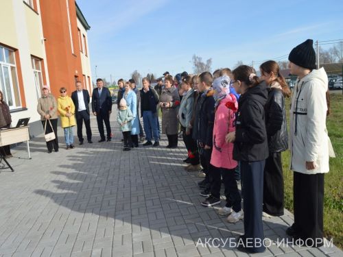 В Аксубаевской школе увековечили память майора Российской Армии