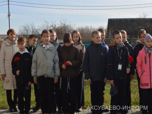Аксубай мәктәбендә Россия Армиясе майоры истәлеге мәңгеләштерелде