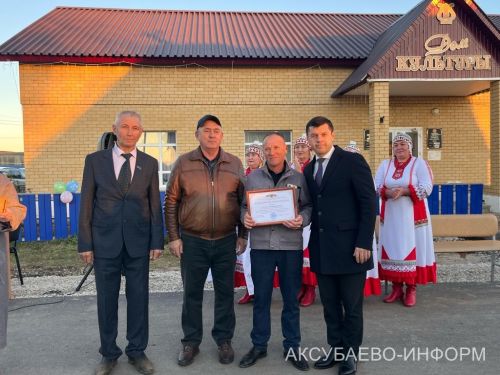 Урмандеевода капиталь төзекләндерелгән юл ачылды