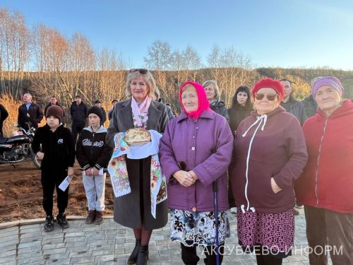 Урмандеево авылында төзекләндерелгән чишмә ачылды