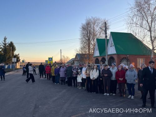 Урмандеевода капиталь төзекләндерелгән юл ачылды