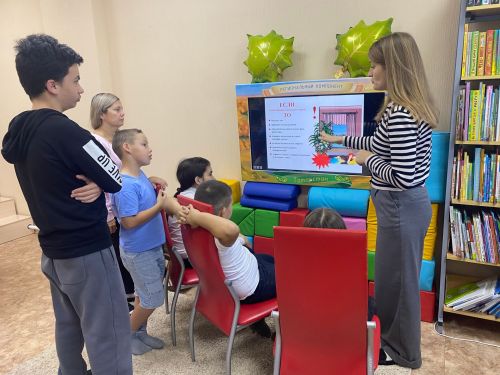 Урок антитеррористической безопасности провели для детей в библиотеке