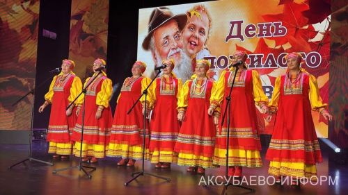 Аксубайда өлкән буынны һәм волонтерларны хөрмәтләделәр