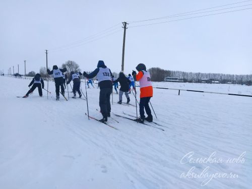 В Аксубаевском районе на старт «Лыжни России» вышли около 400 человек