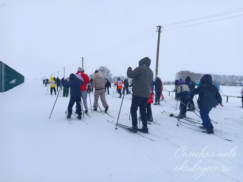 В Аксубаевском районе на старт «Лыжни России» вышли около 400 человек