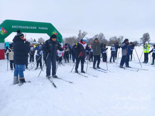 В Аксубаевском районе на старт «Лыжни России» вышли около 400 человек