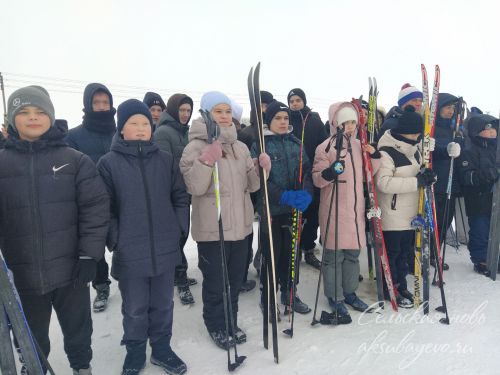 В Аксубаевском районе на старт «Лыжни России» вышли около 400 человек