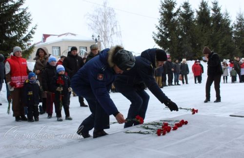 Аксубайда Совет гаскәрләрен Әфганстаннан чыгаруның 37 еллыгын билгеләп үттеләр