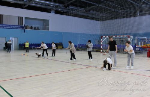 В Аксубаеве соревновались спортивные семьи