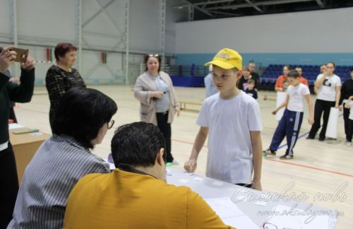 В Аксубаеве соревновались спортивные семьи