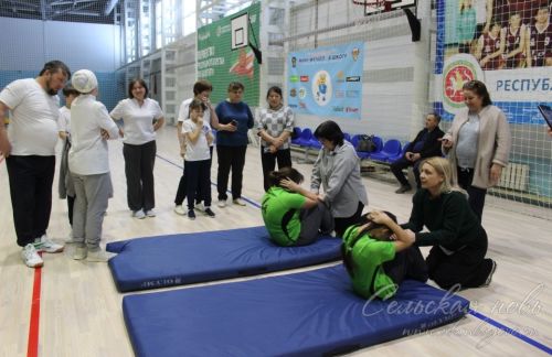 В Аксубаеве соревновались спортивные семьи