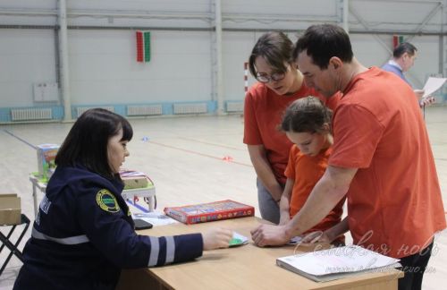 В Аксубаеве соревновались спортивные семьи