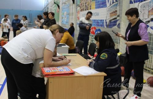В Аксубаеве соревновались спортивные семьи