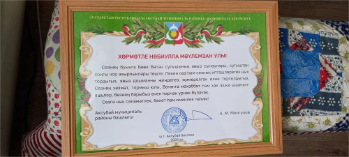 Аксубаевский ветеран всю трудовую жизнь посвятил колхозу
