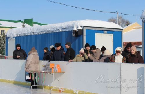На аксубаевском льду дебютировал керлинг