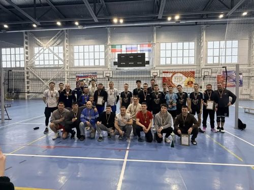 Аксубаевские волейболисты выиграли серебро на Кубке главы Новошешминского района