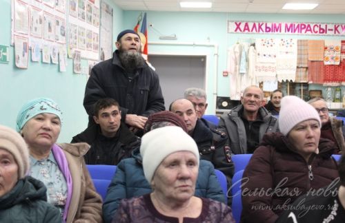 Жители Щербени активны в делах посления