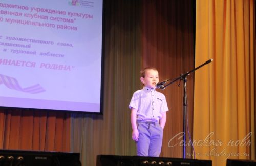 Аксубаевские чтецы рассказали, с чего начинается Родина