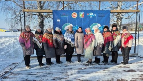 «Татарстанда кыш»: Иске Мокшинода матур бәйрәм