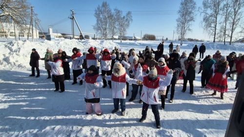 «Татарстанда кыш»: Иске Мокшинода матур бәйрәм