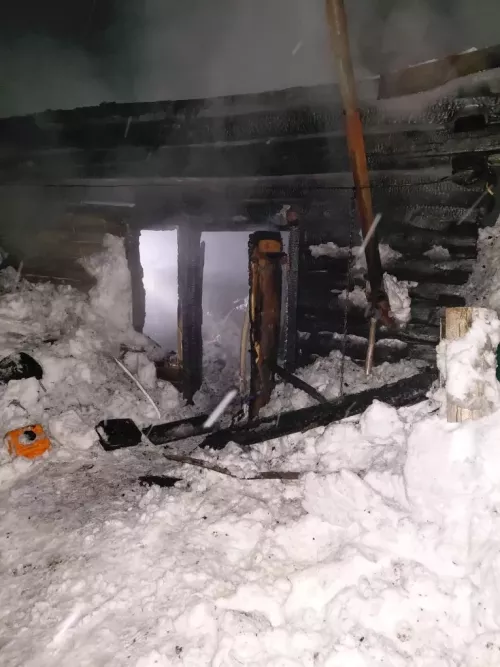 Аксубай районында янгында гараж зыян күргән