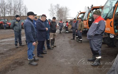 В Аксубаевском районе к весенней посевной – готовы