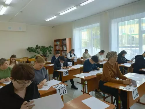 В Аксубаеве дети и родители «сдавали» экзамены