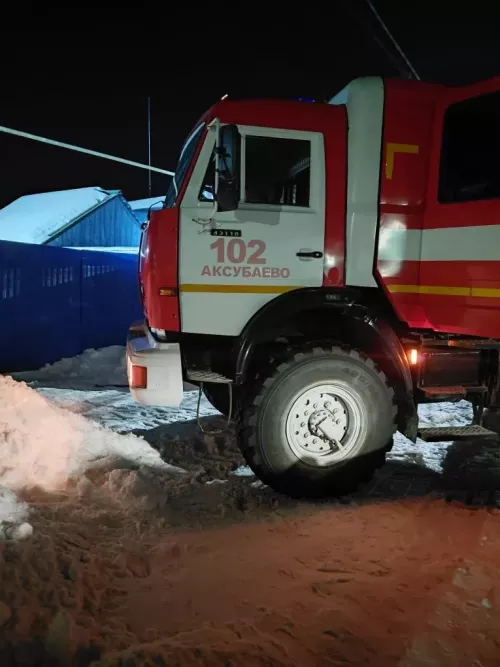 Аксубай районында янгында 71 яшьлек ир-ат һәлак булган