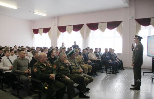 День призывника прошел в Аксубаевской школе №2