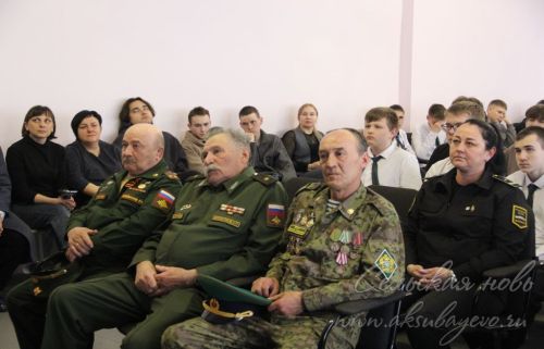 День призывника прошел в Аксубаевской школе №2