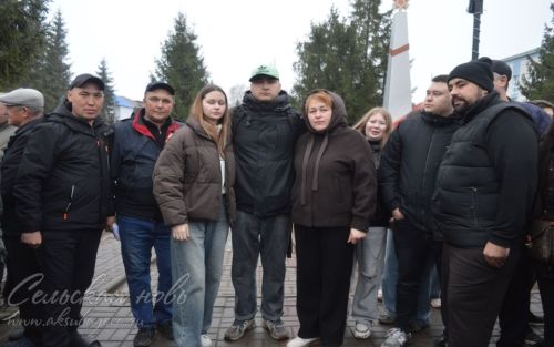 В Аксубаеве прошла первая отправка призывников