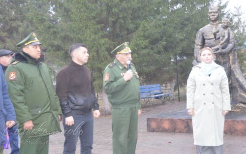 В Аксубаеве прошла первая отправка призывников
