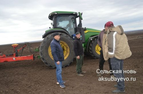 В Аксубаевском районе стартовали посевные работы