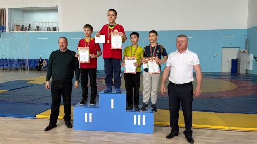 Аксубаевские борцы оспаривали первенство в память о героях-воинах