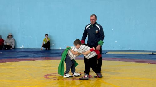 Аксубаевские борцы оспаривали первенство в память о героях-воинах