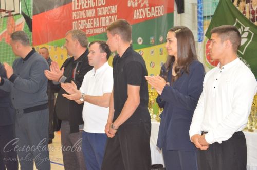 В Аксубаеве на ковер вышли лучшие борцы Татарстана