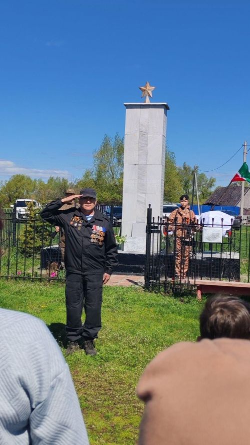 Имена героев увековечили в родной деревне