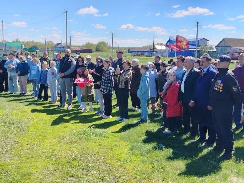 Имена героев увековечили в родной деревне