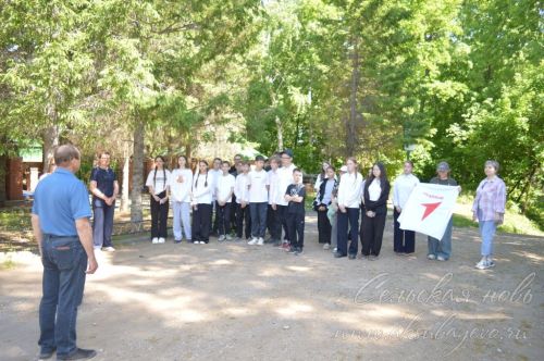 В Аксубаевском районе прошел познавательный поход для школьников в рамках проекта «Походы Первых»